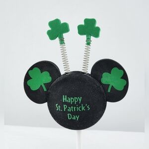 Disney WDW Mickey Mouse "Happy St. Patrick's Day" Antenna Topper - NEW
